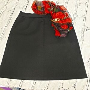 Vintage 70s Polyester Catalina USA Mini Skirt